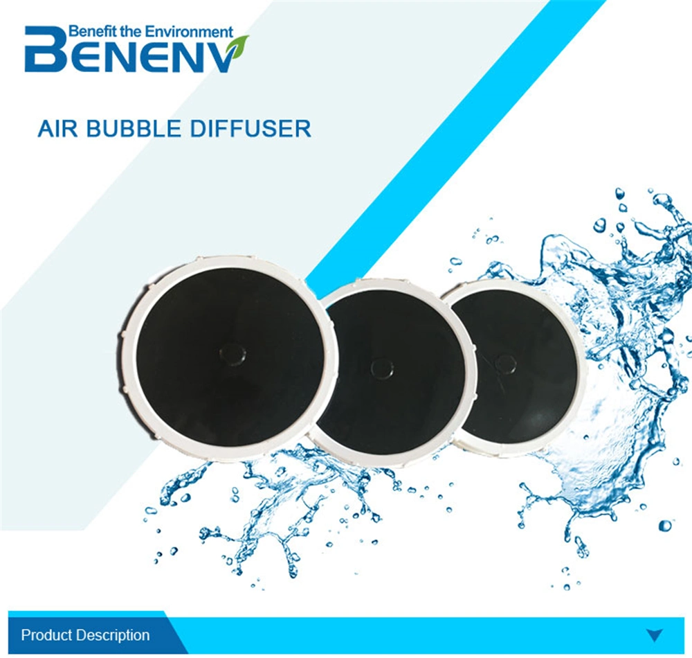 Silica Gel Membrane Coarse Bubble Air Diffuser for Medical Wastewater Treatment