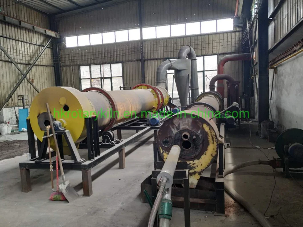 Hongke Rotary-Kiln-Dryer-Machinery Dryer Sludge Rotary Dryer for Drying Slurry