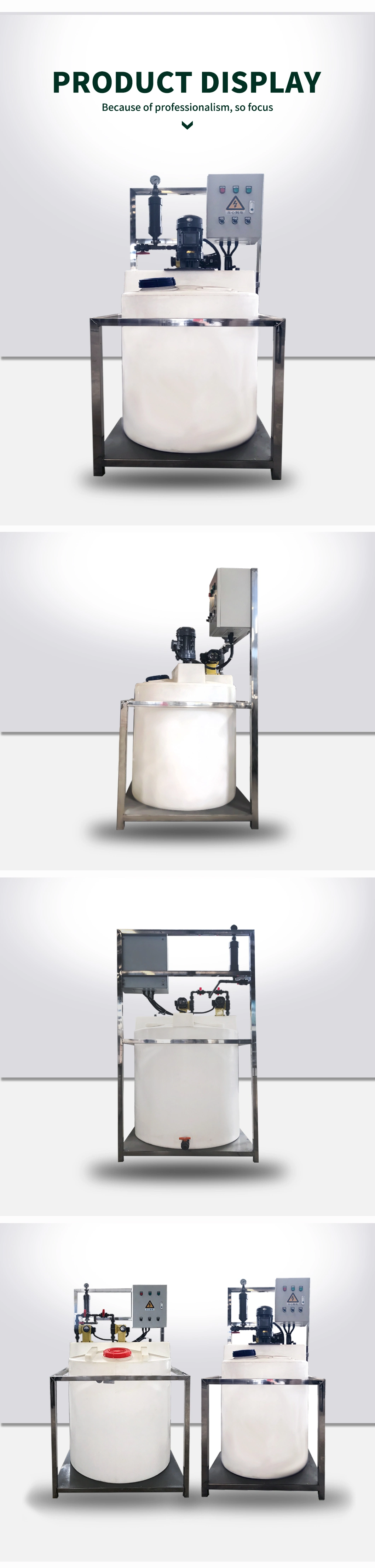 Chemical Dosing Equipment Chemical Dosing System Machine for Water Treatment Polymer Dosing Machine
